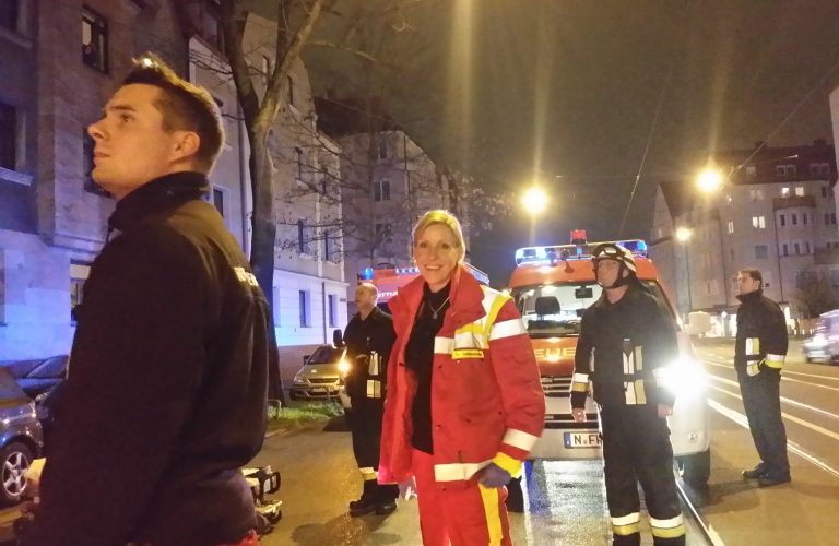Britta Sonnenschein als Notärztin